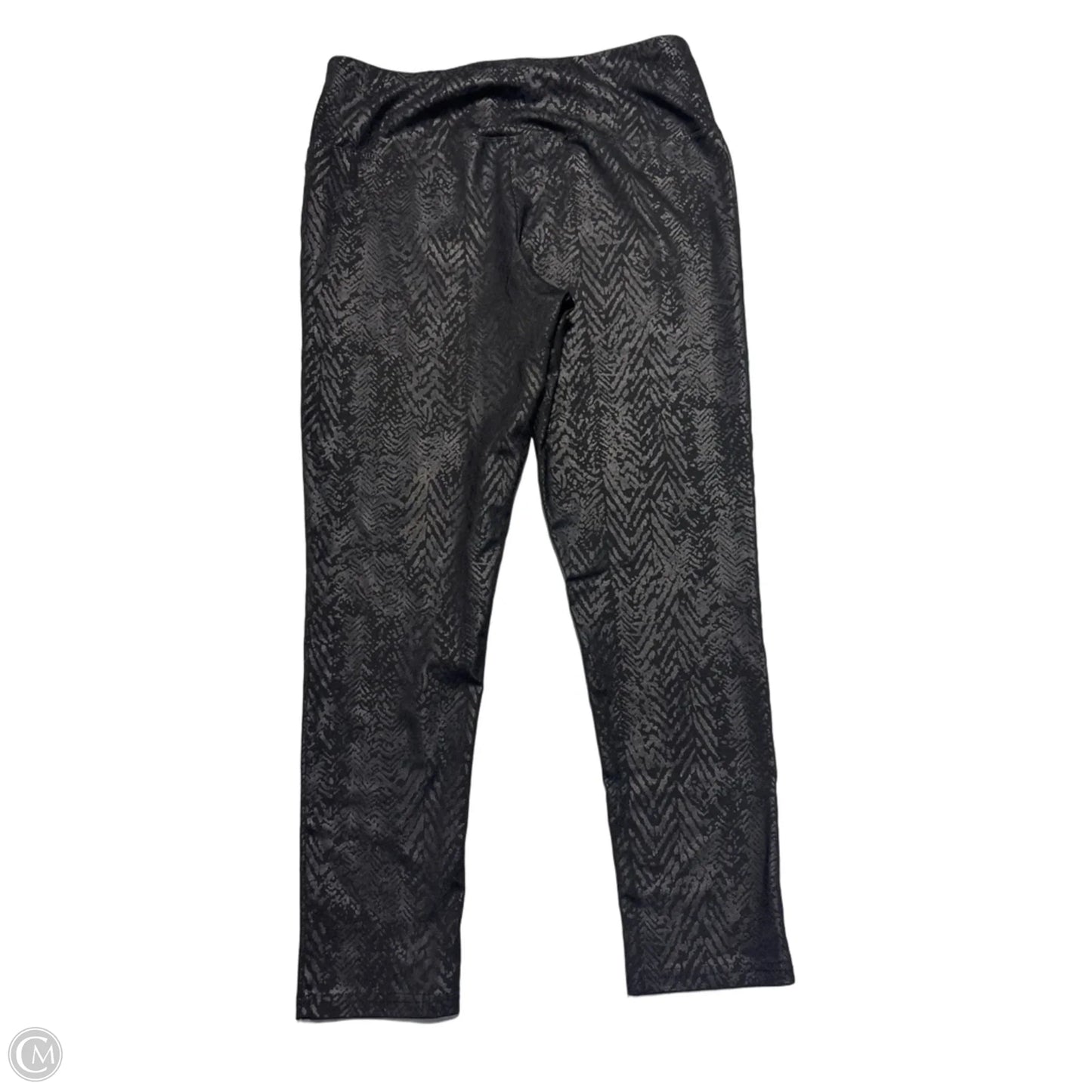 Athletic Leggings By Alexander Jordan In Black, Size: L