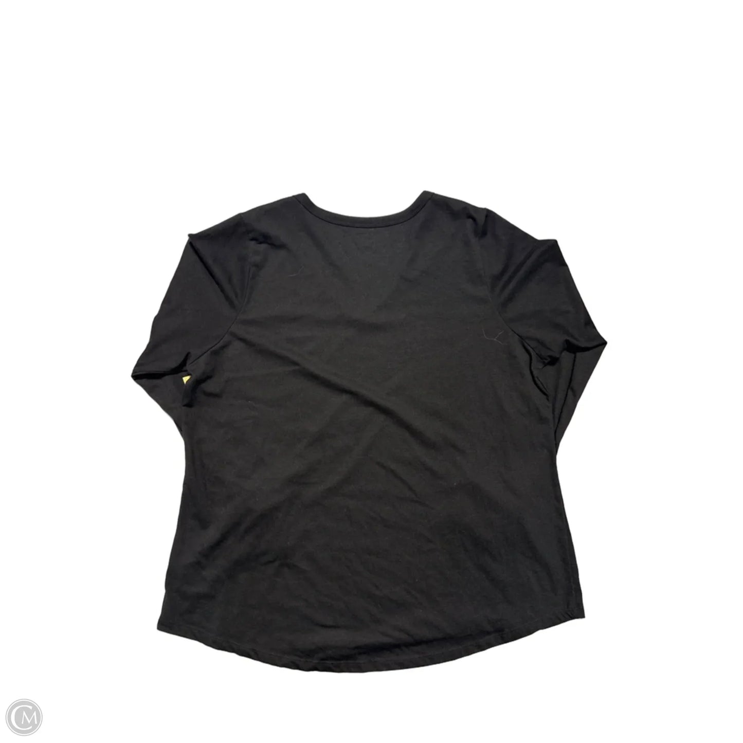 Top Long Sleeve Basic By Torrid In Black, Size: 2x