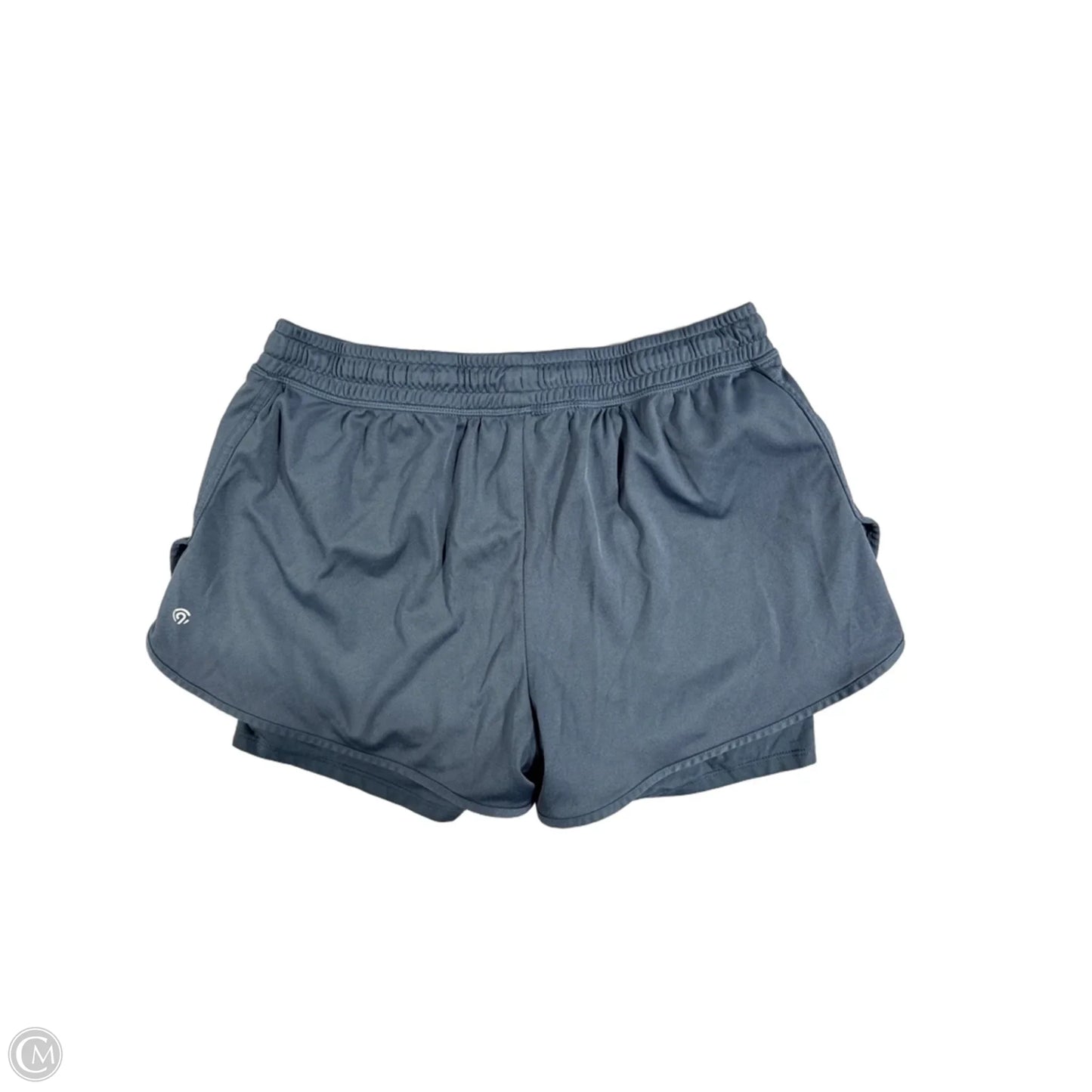 Athletic Shorts By Champion In Blue, Size: L