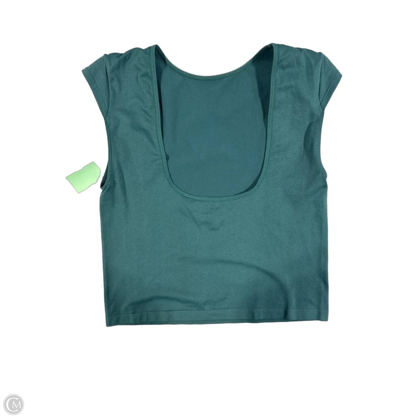 Top Short Sleeve Basic By Wild Fable In Green, Size: L