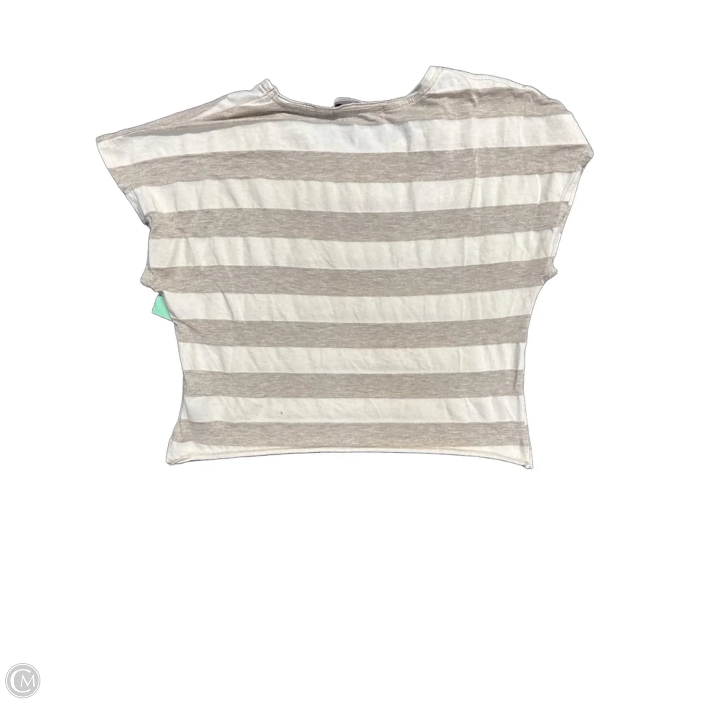 Top Short Sleeve By Altard State In Striped Pattern, Size: S