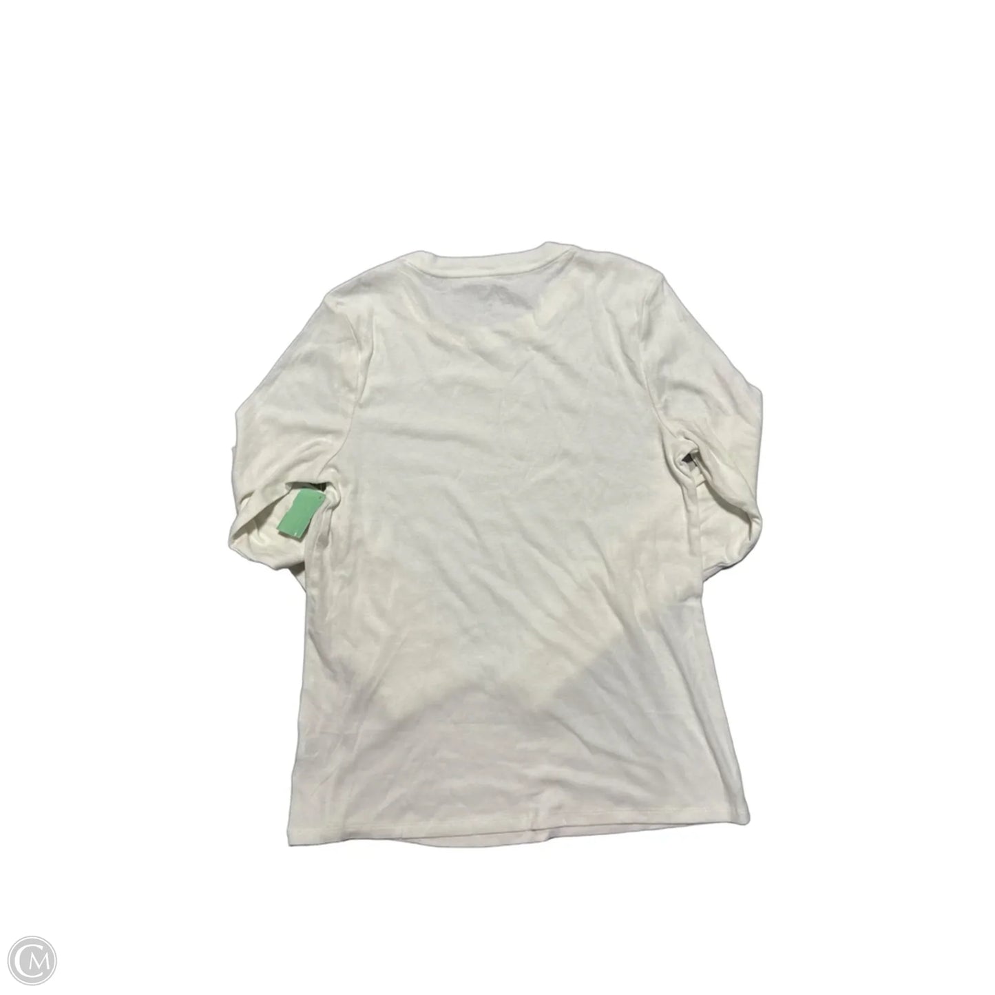 Top Long Sleeve By Maurices In White, Size: L