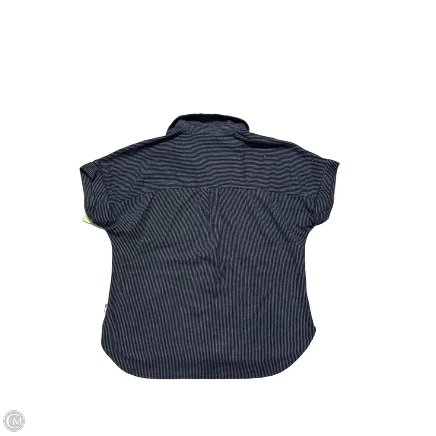Top Short Sleeve By Eddie Bauer In Navy, Size: Xs