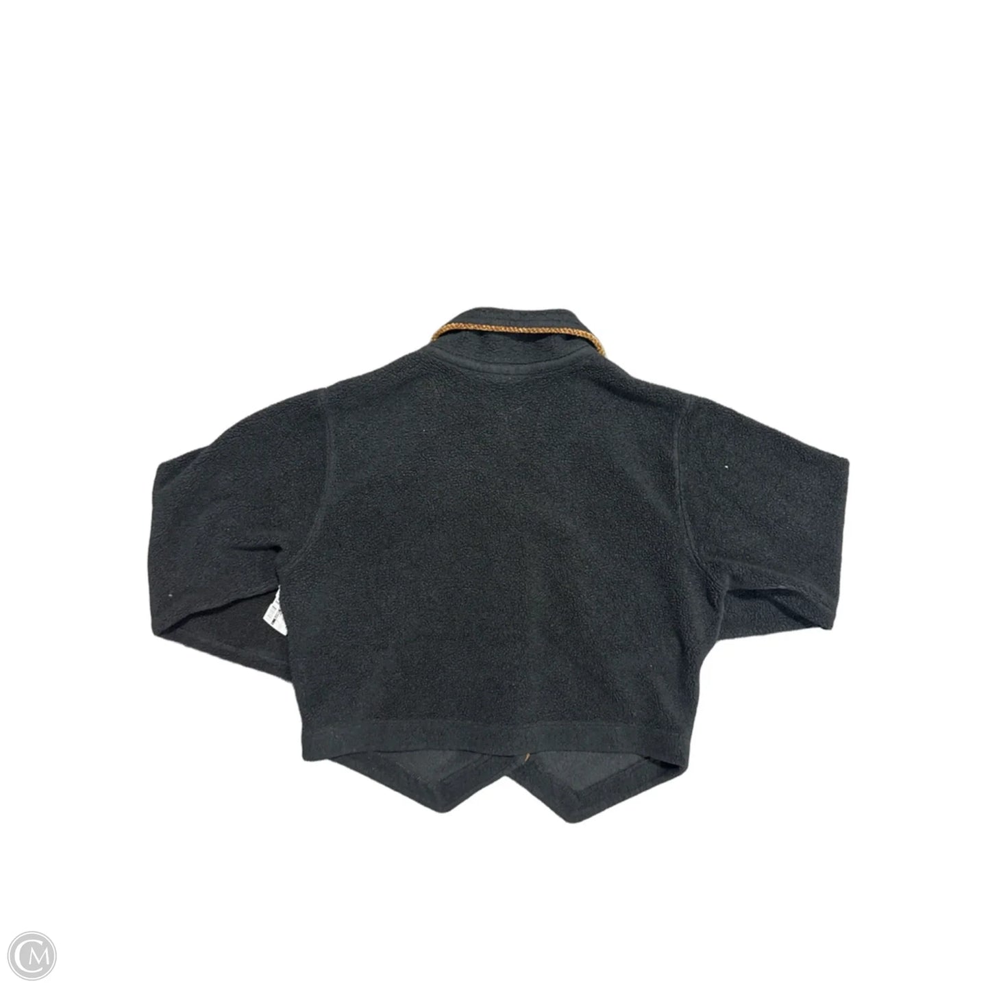 Jacket Fleece By Clothes Mentor In Black, Size: L