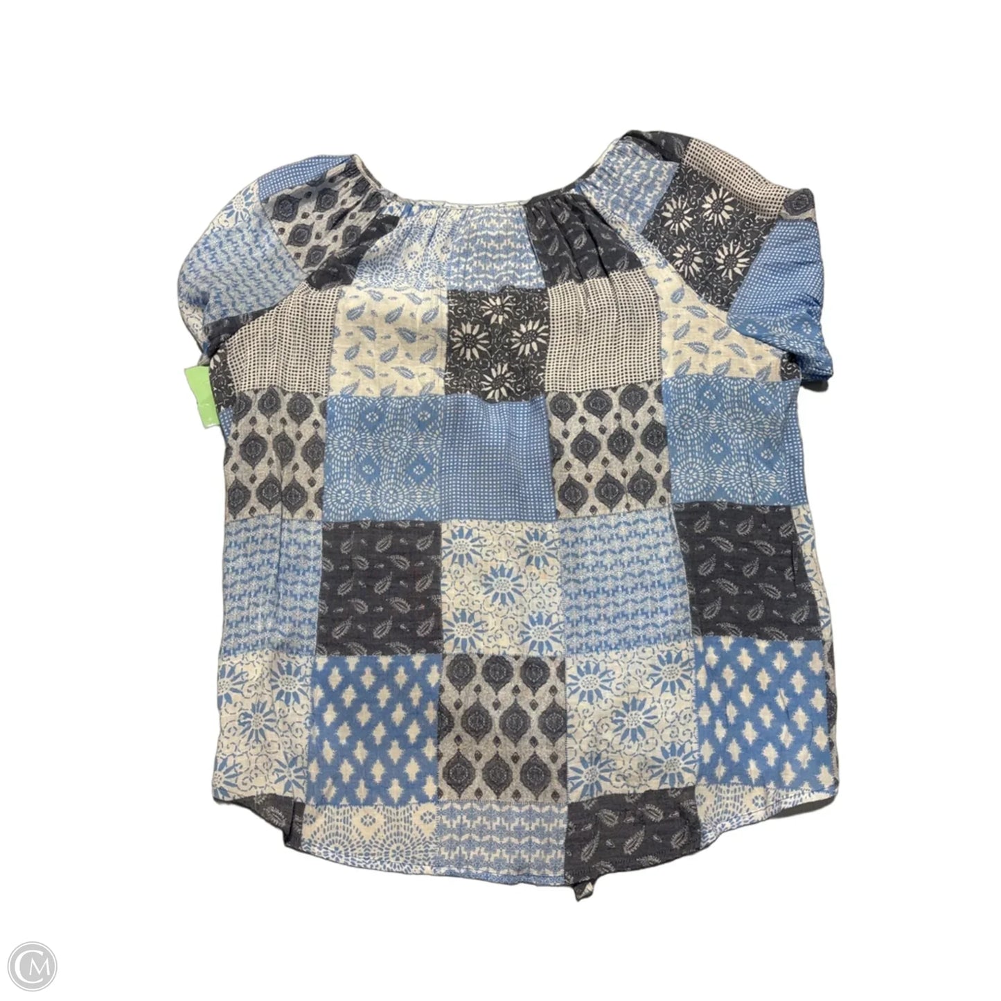 Top 3/4 Sleeve By Ruby Rd In Blue, Size: L