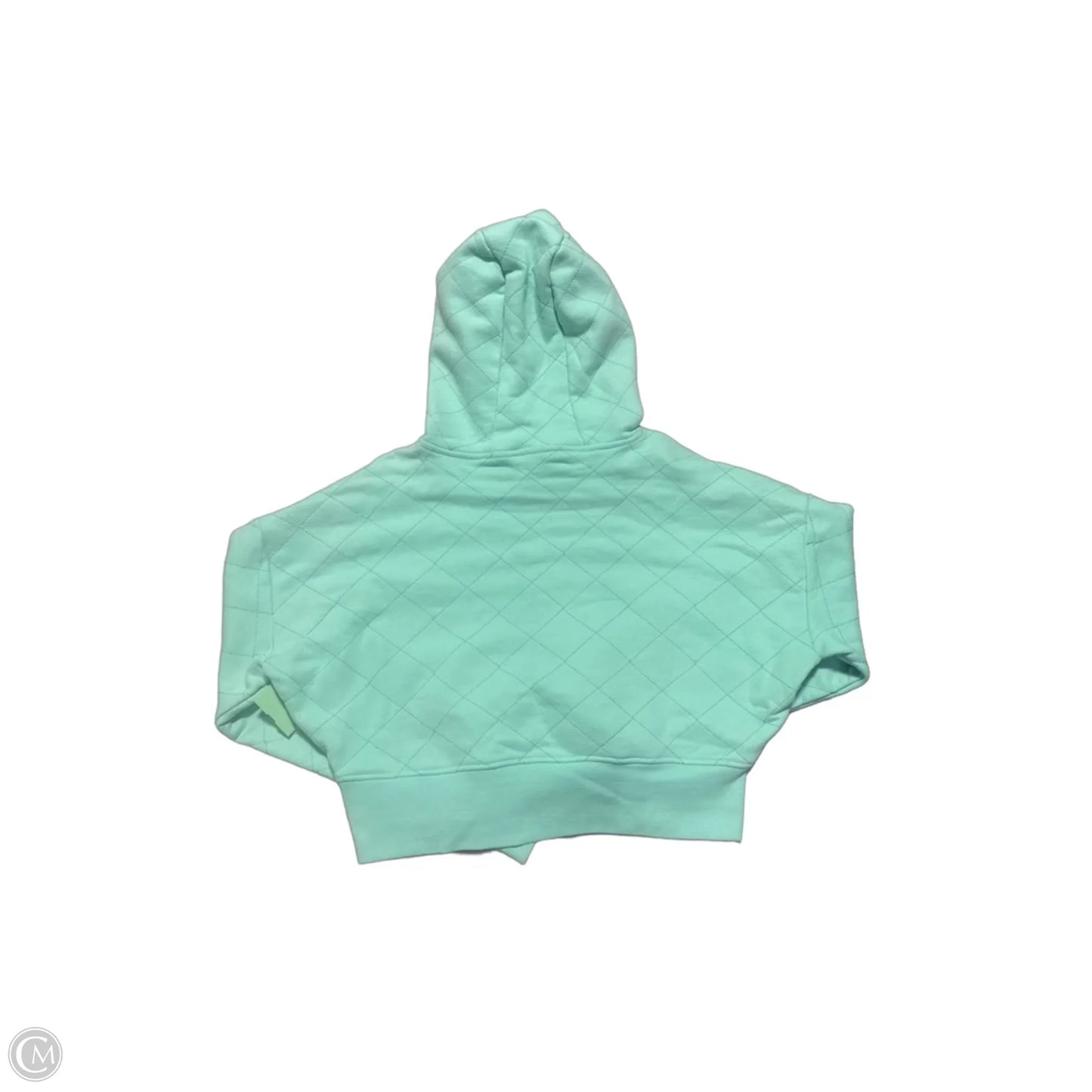 Sweatshirt Hoodie By Mono B In Green, Size: L