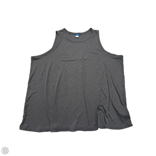 Tank Top By Old Navy In Grey, Size: Xxl