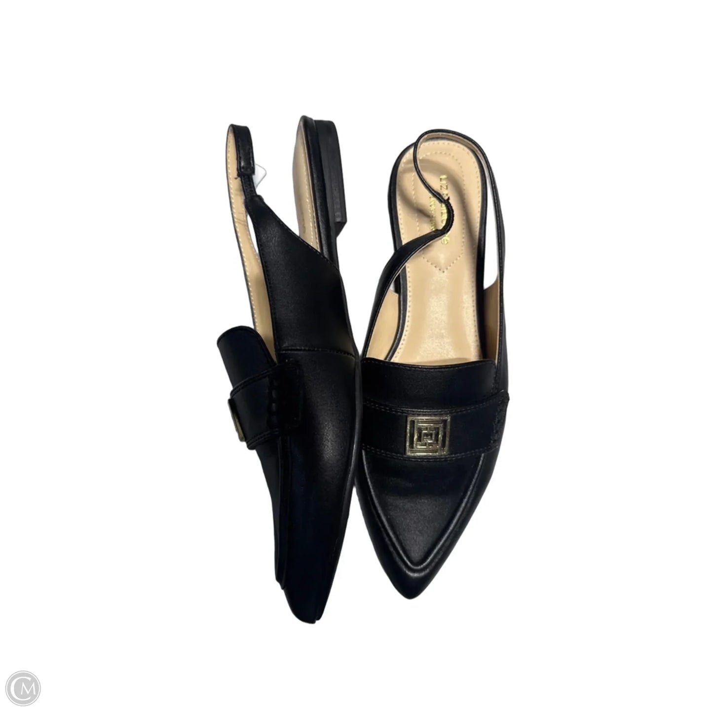 Shoes Flats By Liz Claiborne In Black, Size: 8