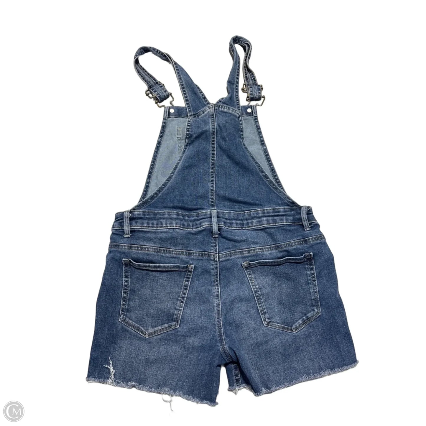 Shortalls By So In Blue Denim, Size: Xs
