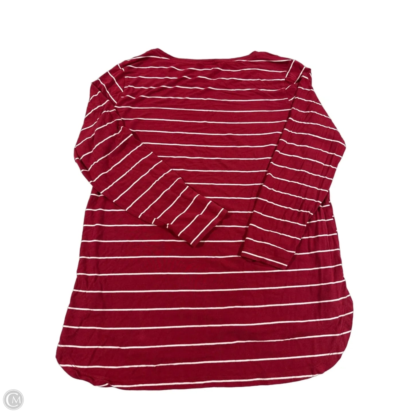 Top Long Sleeve By Old Navy In Red, Size: S