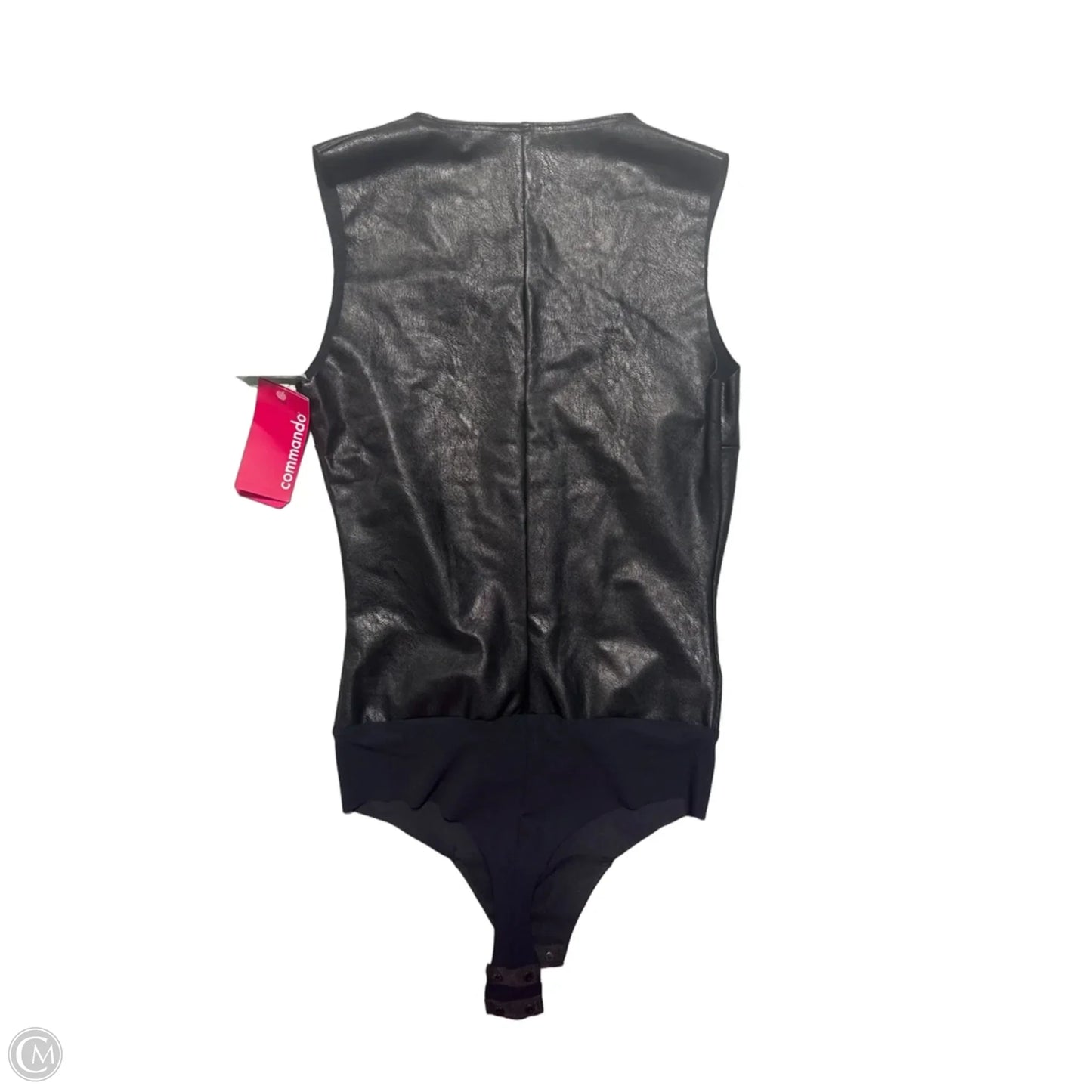 Top Short Sleeve By Commando In Black, Size: S