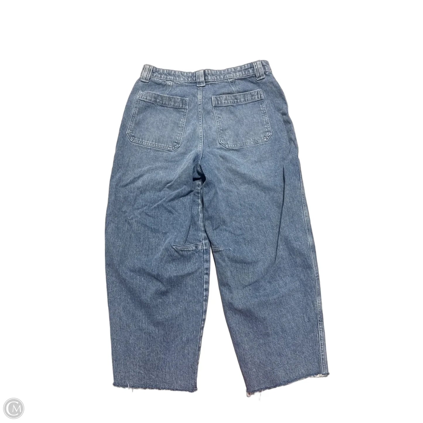 Jeans Wide Leg By Free Assembly In Blue Denim, Size: 12