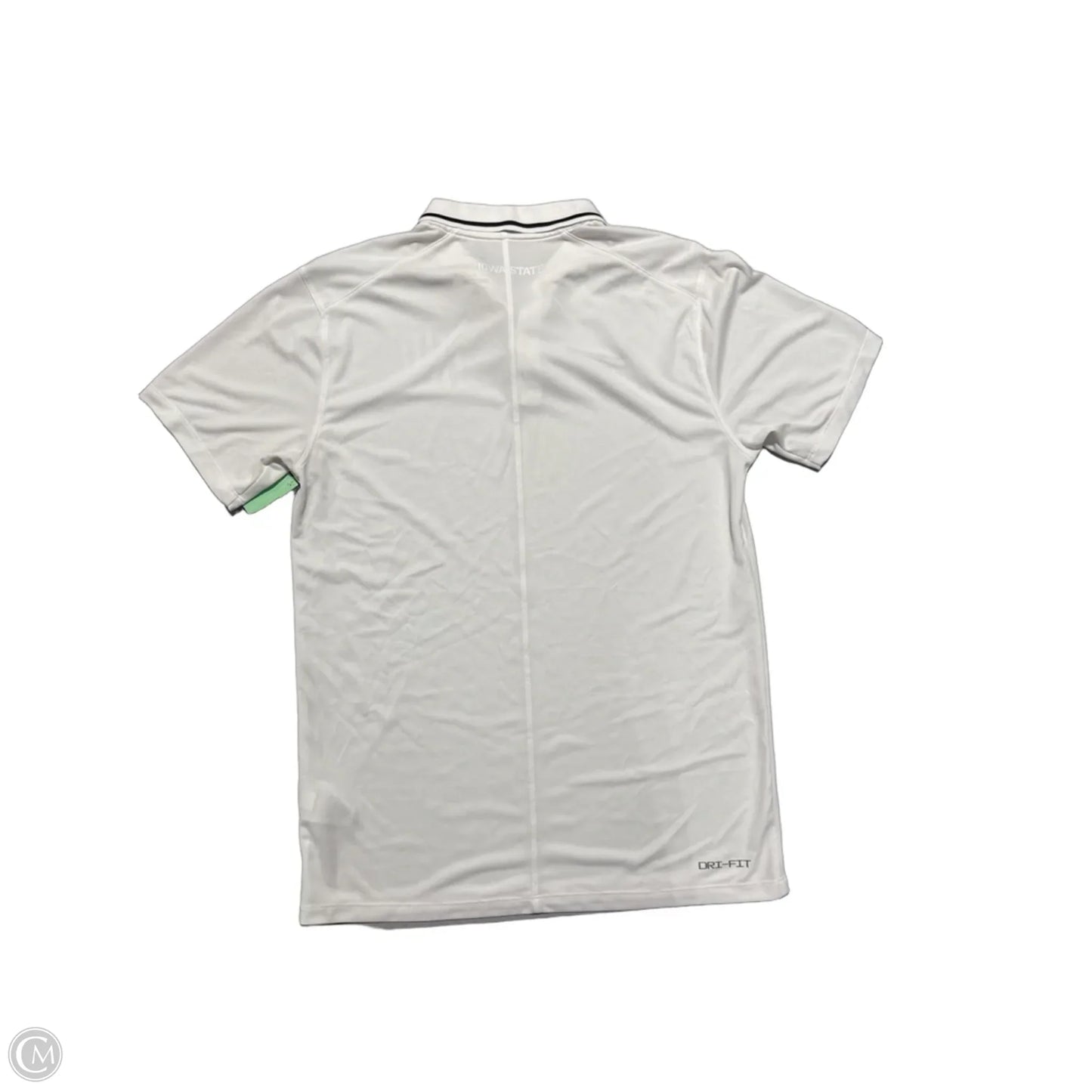 Top Short Sleeve By Nike In White, Size: S