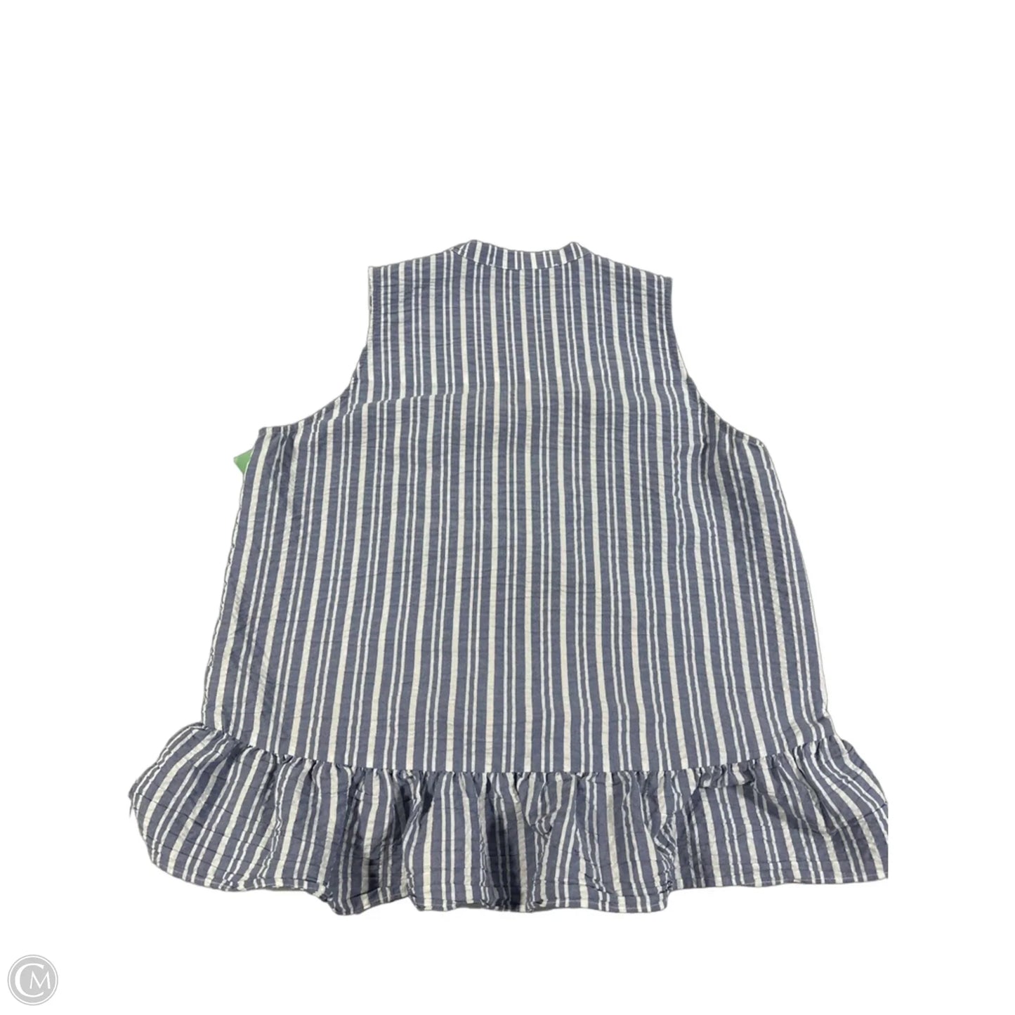 Top Sleeveless By Veronica Beard In Blue, Size: Xl