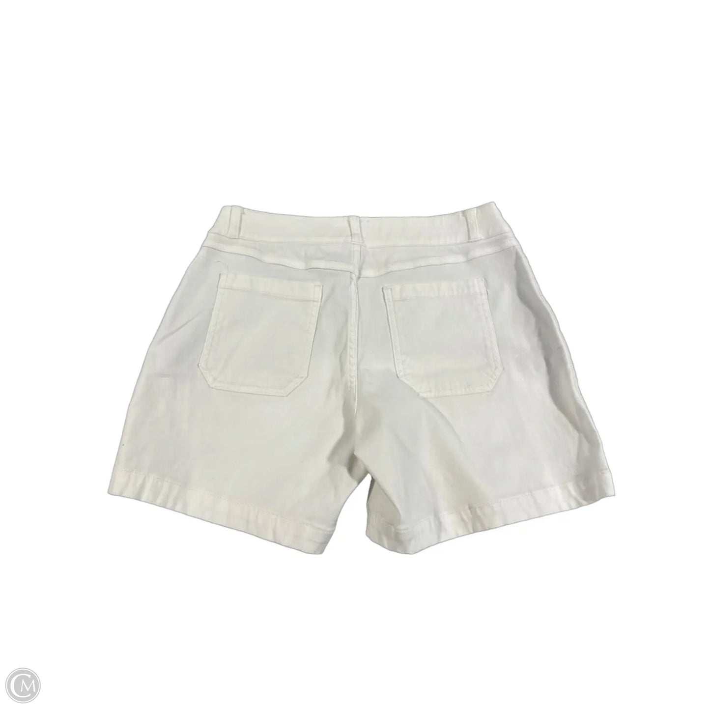 Shorts By Spanx In White Denim, Size: M