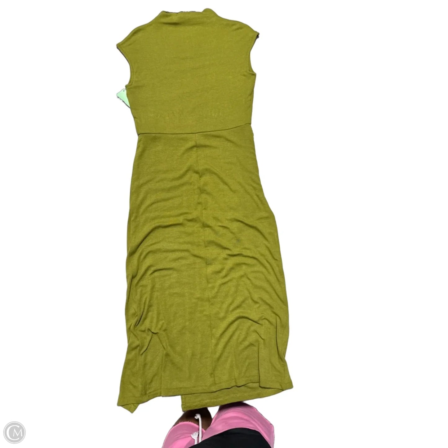 Dress Casual Maxi By Cmc In Green, Size: M