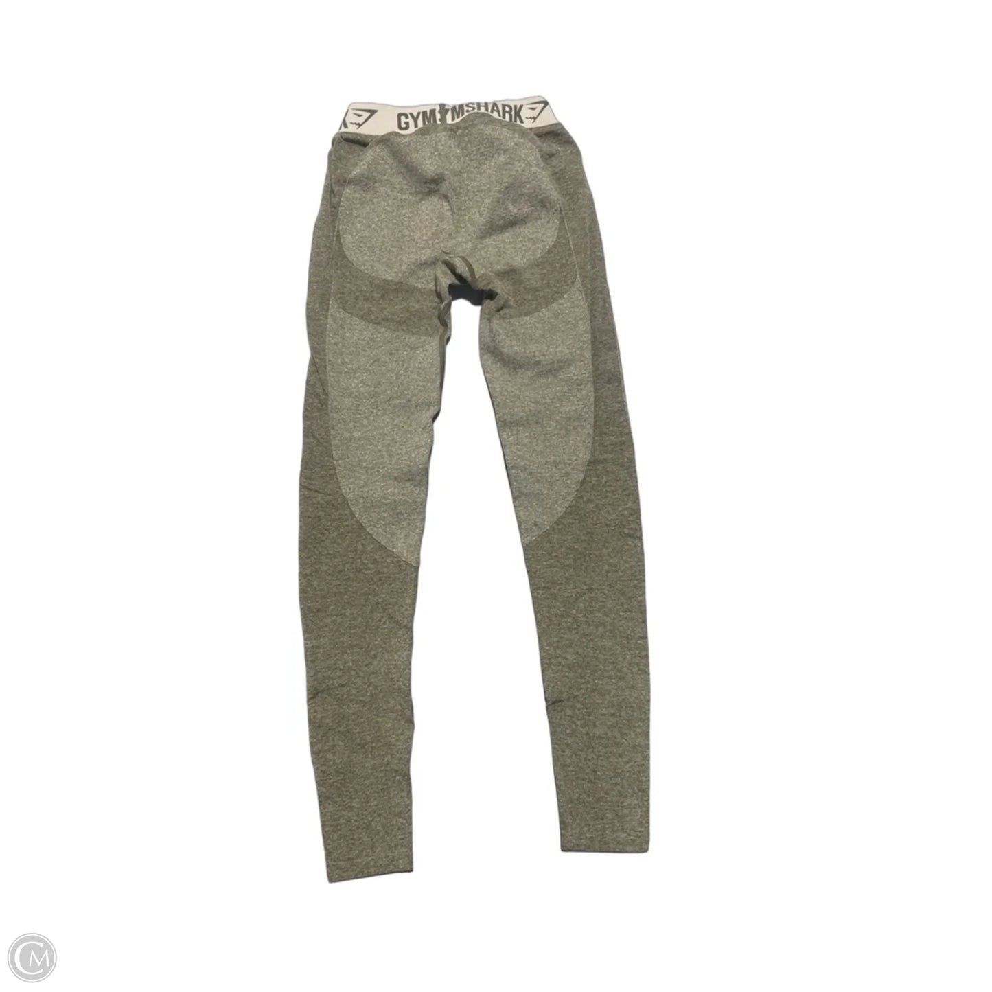 Athletic Leggings By Gym Shark In Green, Size: Xs