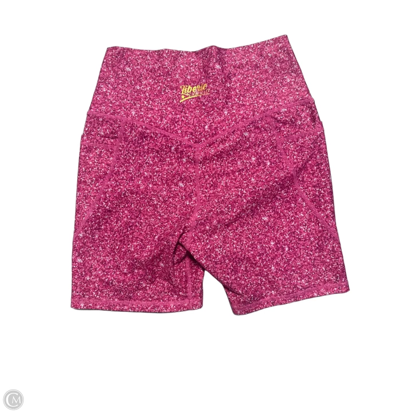 Athletic Shorts By Cmc In Pink, Size: L