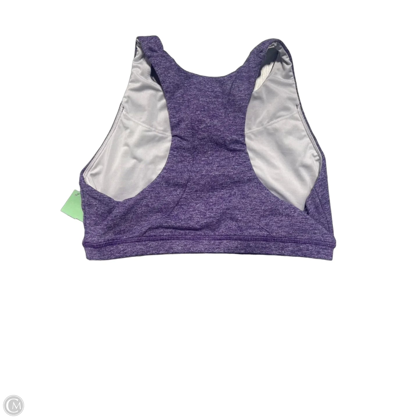 Athletic Bra By Cmc In Purple, Size: L