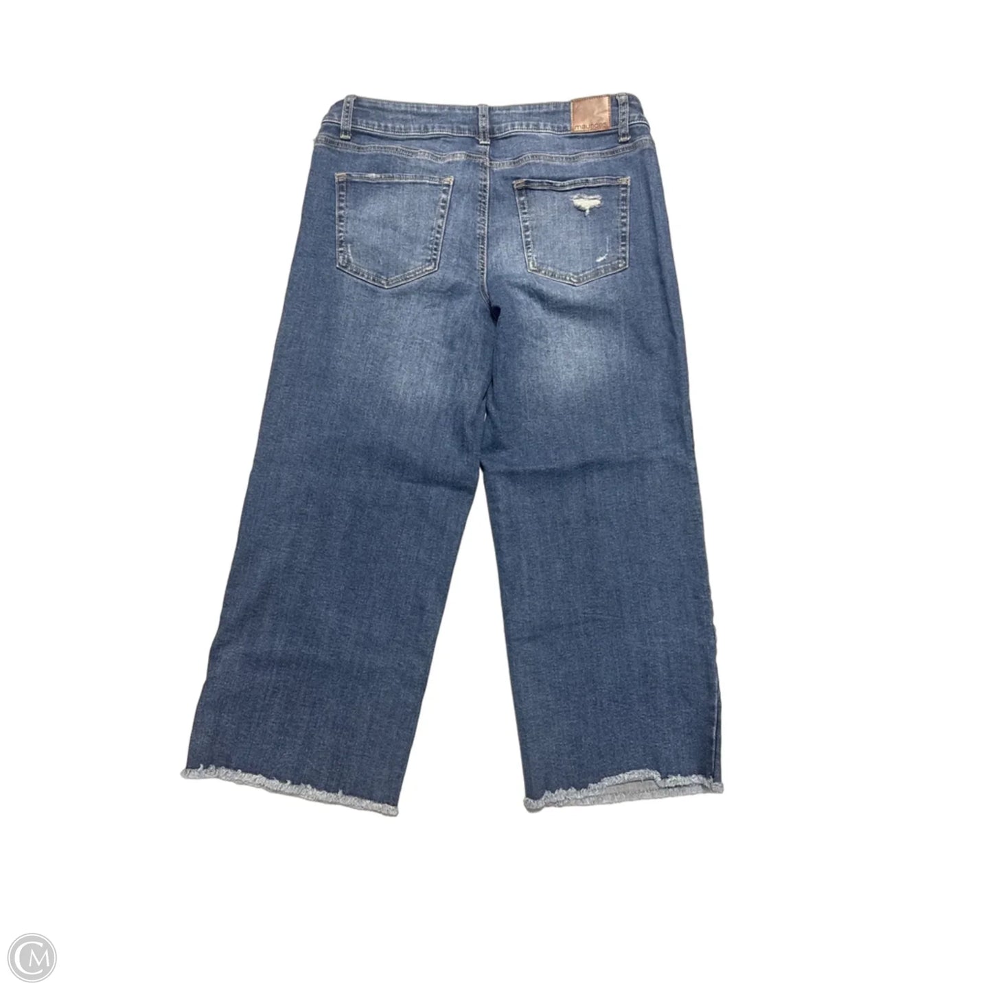 Jeans Wide Leg By Maurices In Blue Denim, Size: 12