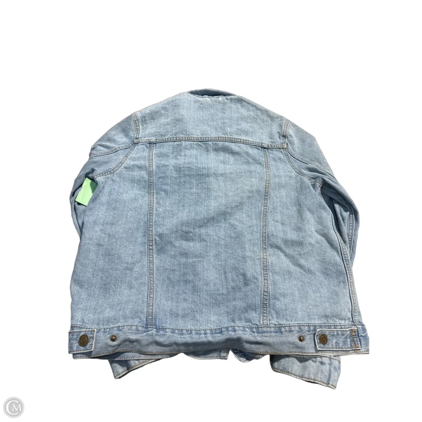Jacket Denim By Bke In Blue Denim, Size: M
