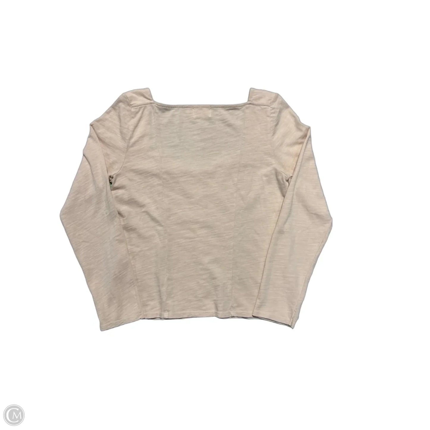 Top Long Sleeve By Nation In Pink, Size: M