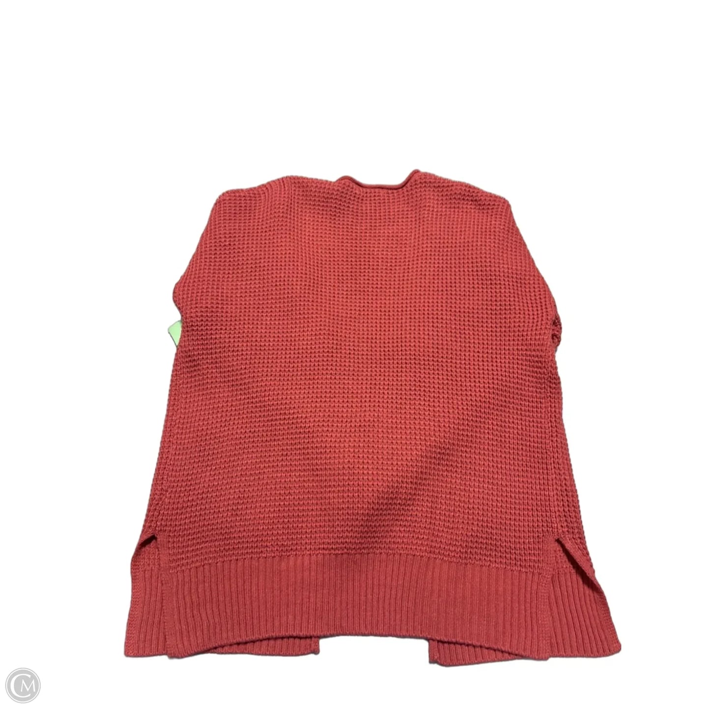 Sweater Cardigan By Zenana In Red, Size: Xl