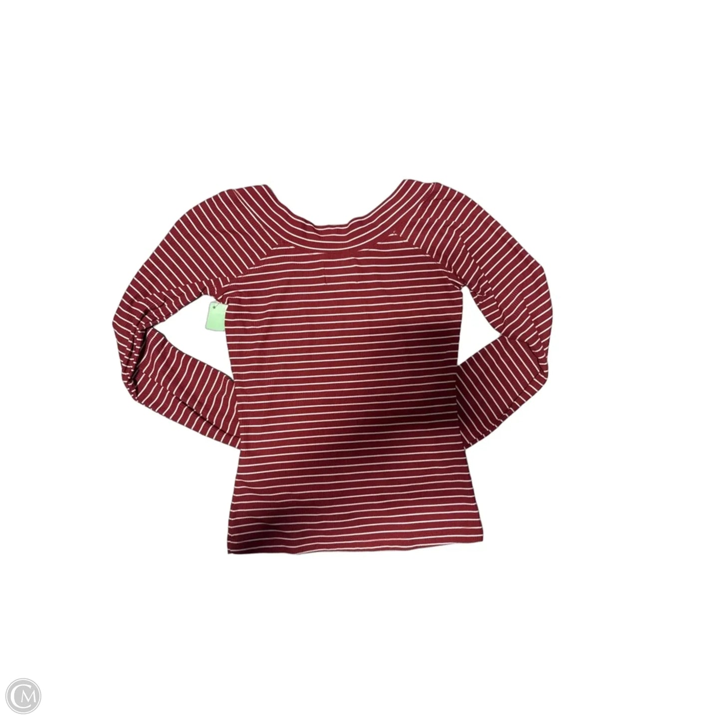 Top Long Sleeve By Bdg In Red, Size: S