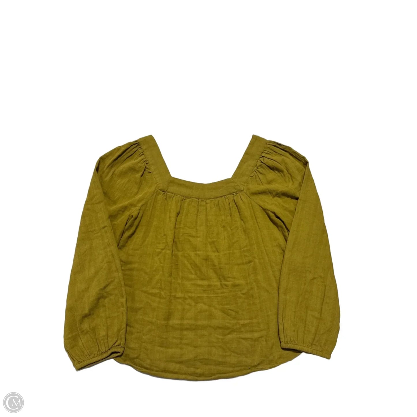 Top Long Sleeve By Sonoma In Green, Size: L
