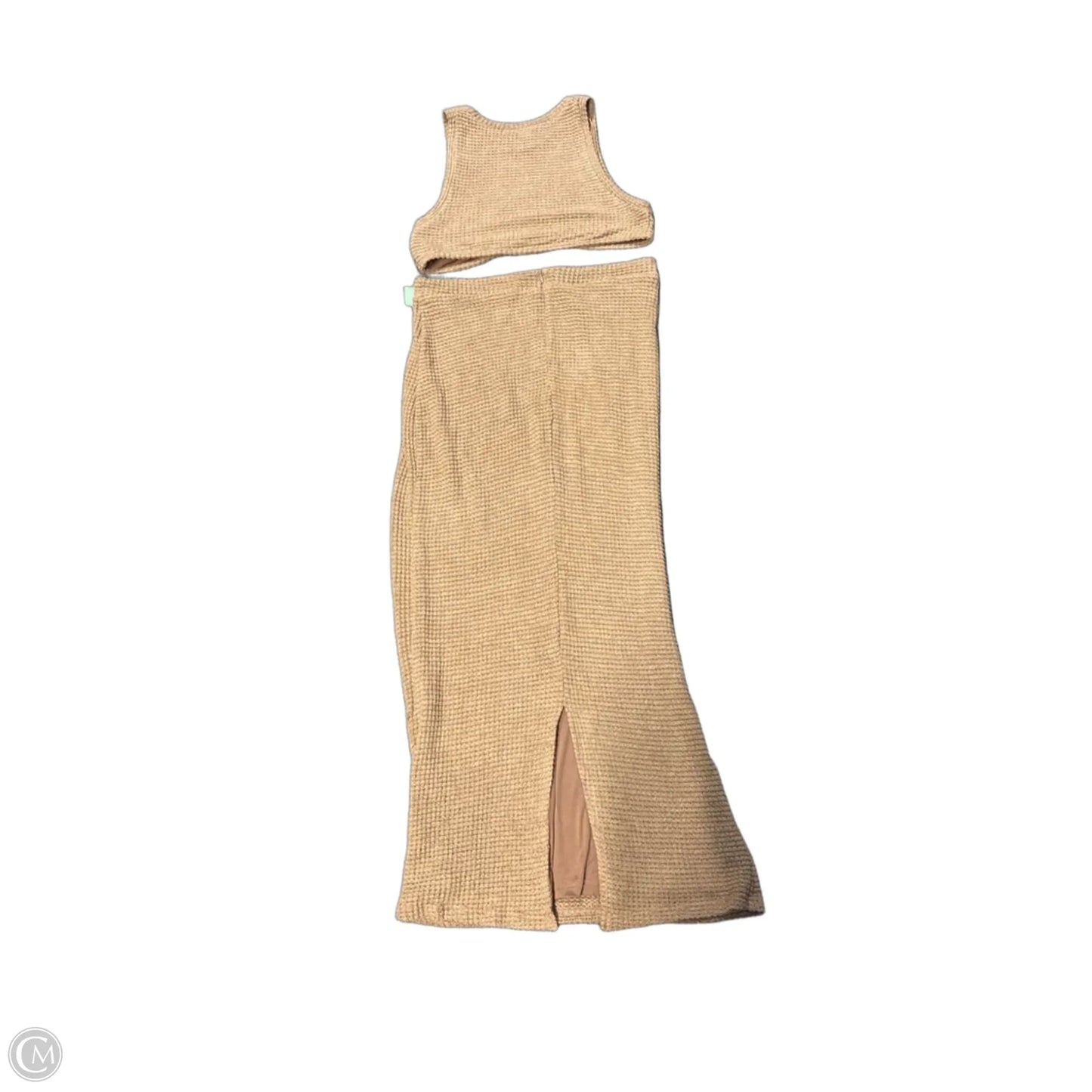 Skirt Set 2pc By Cmc In Brown, Size: L