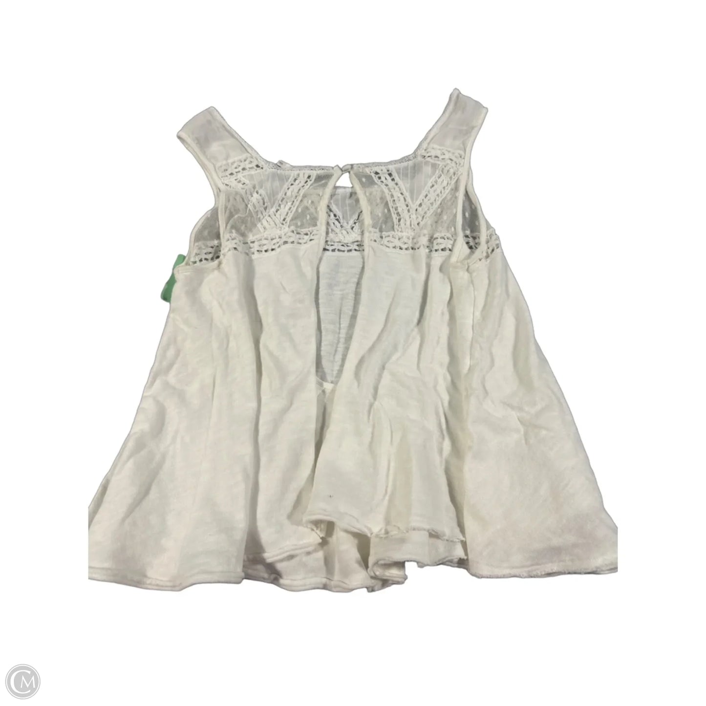 Tank Top By Free People In White, Size: M