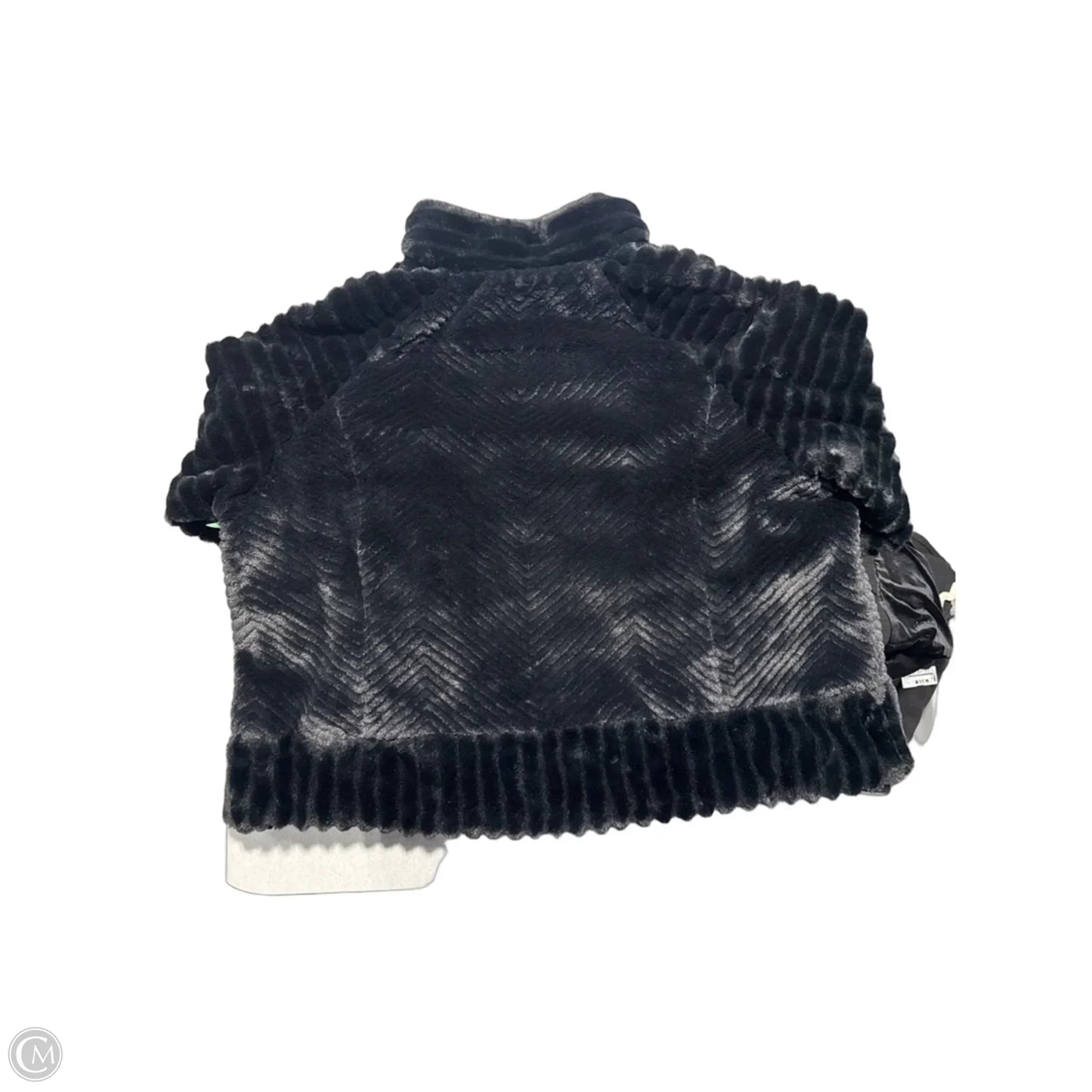 Jacket Faux Fur & Sherpa By Bernardo In Black, Size: 3x