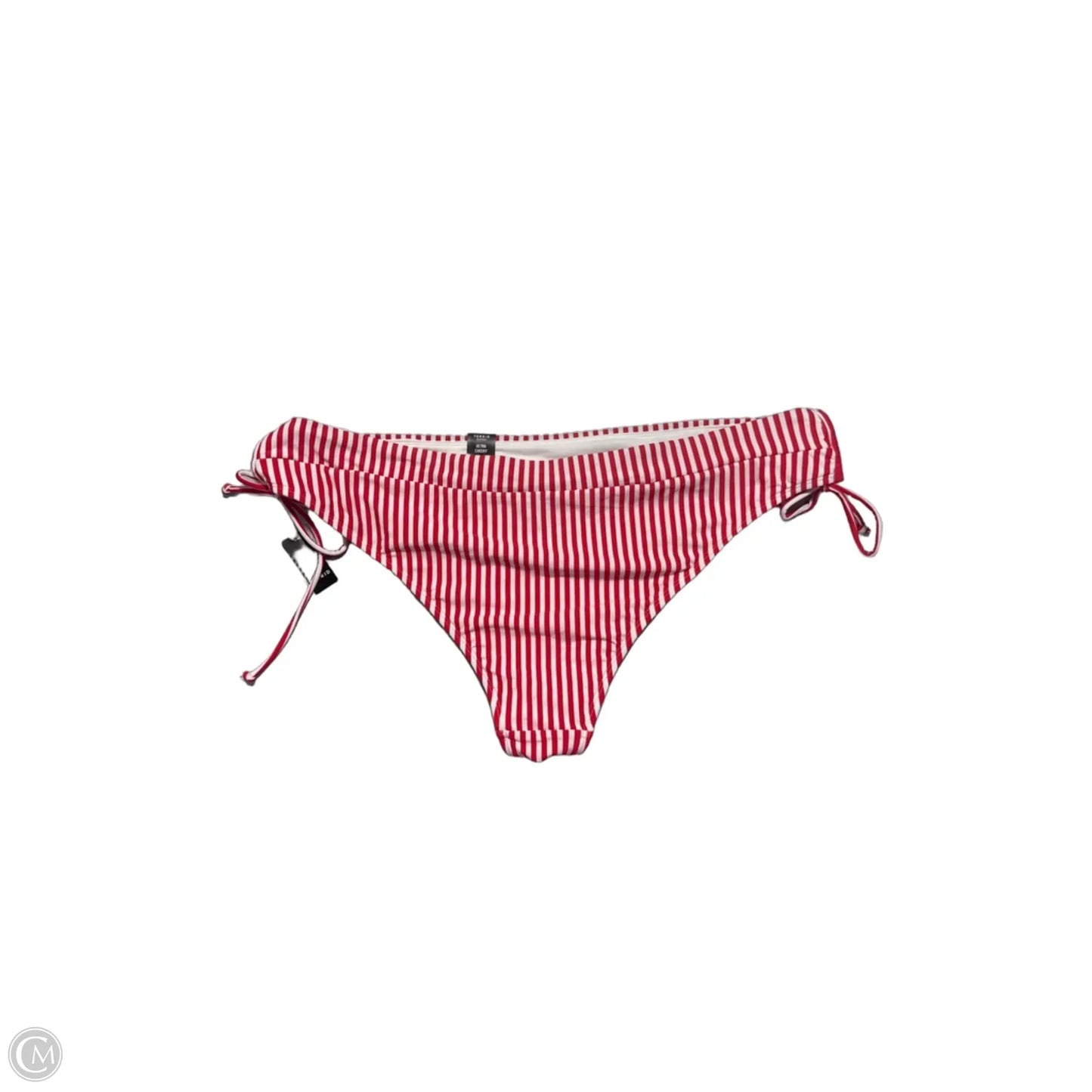 Swimsuit Bottom By Torrid In Red & White, Size: 3x
