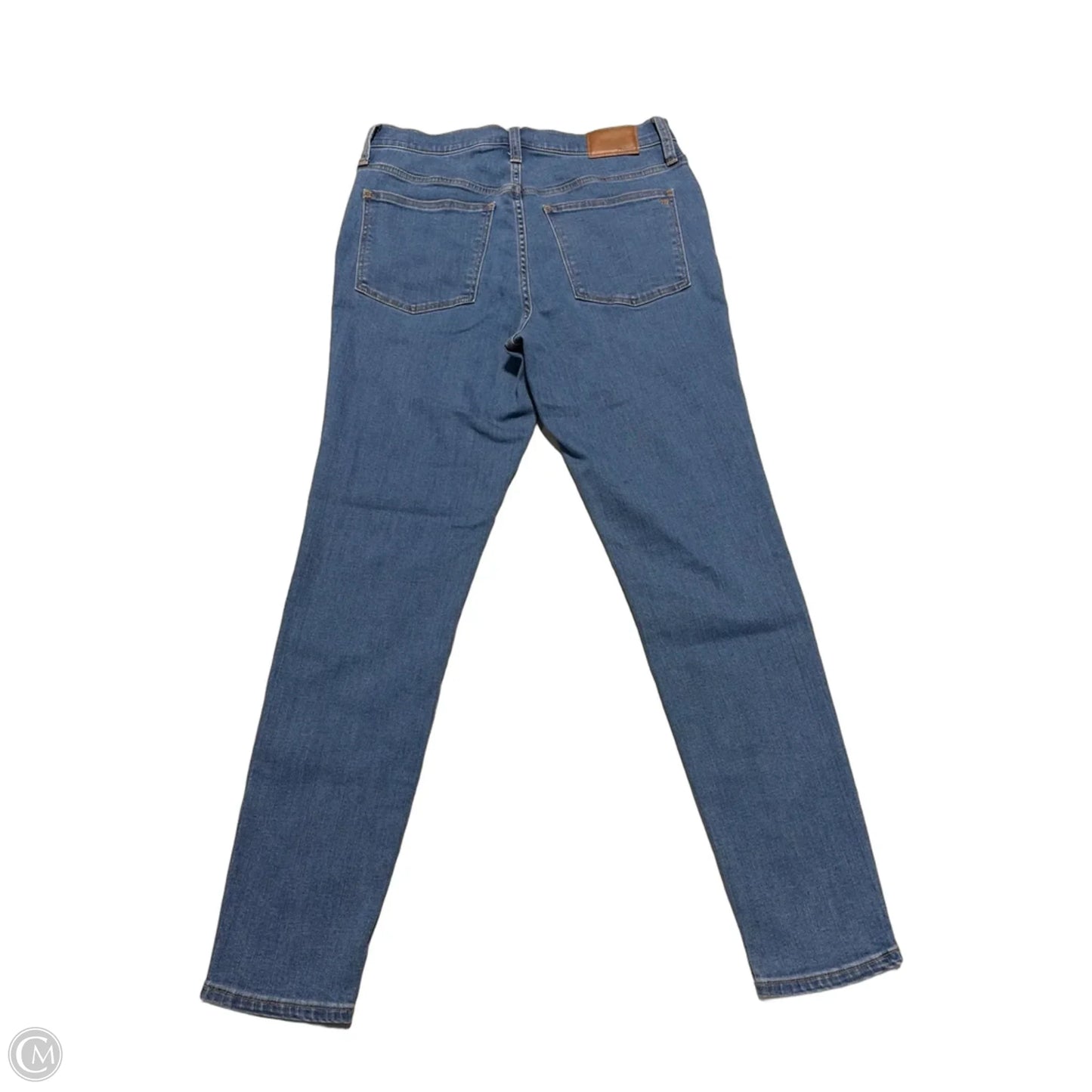 Jeans Skinny By Madewell In Blue Denim, Size: 10