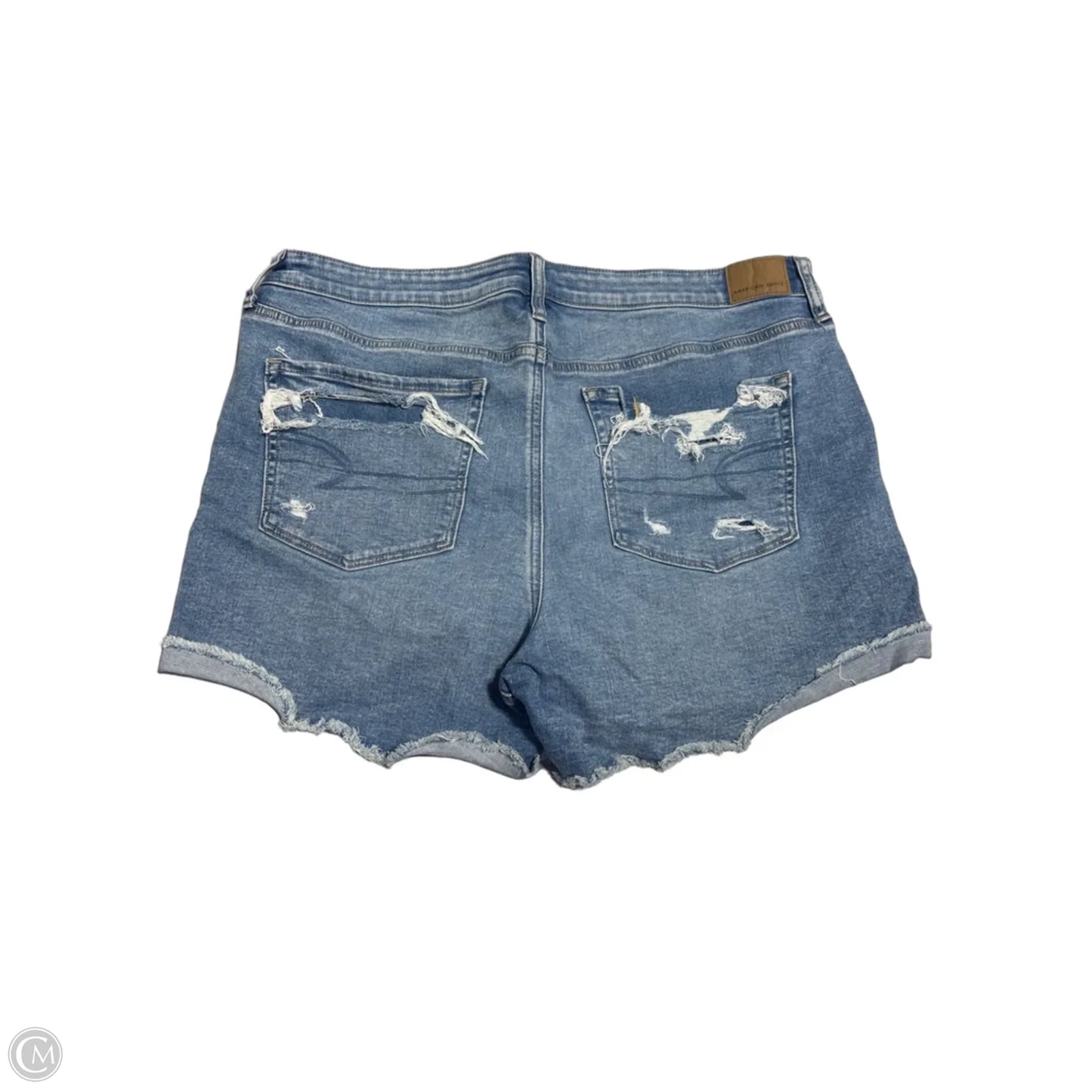Shorts By American Eagle In Blue Denim, Size: 18