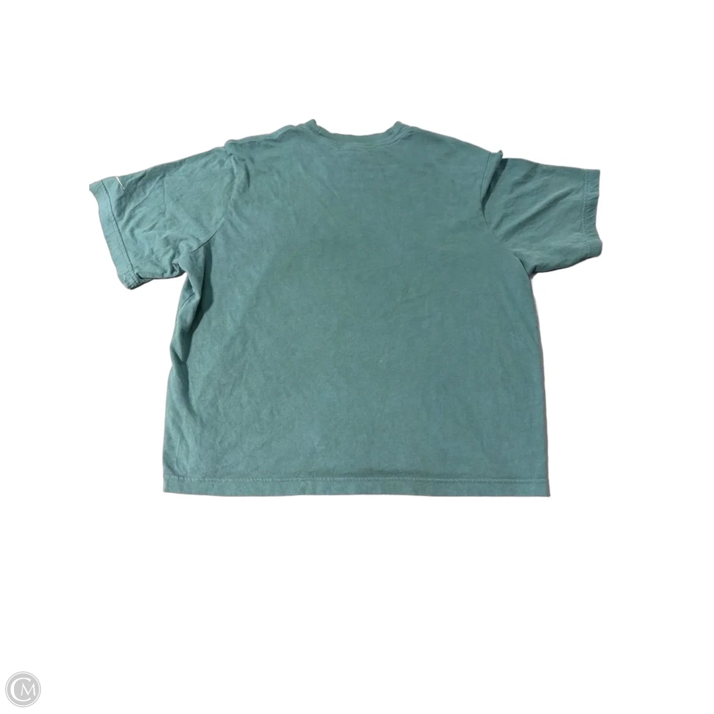 Top Short Sleeve By Nike In Teal, Size: S