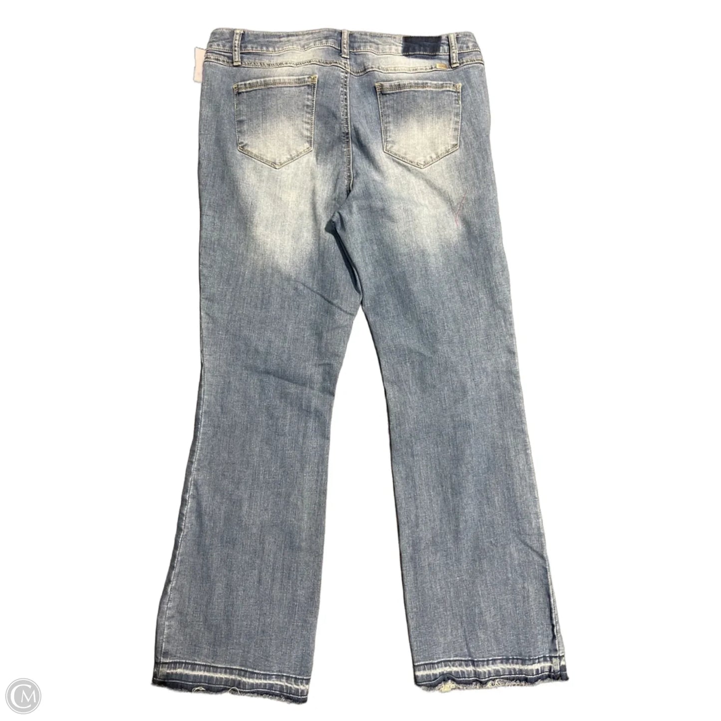 Jeans Straight By 1822 Denim In Blue Denim, Size: 16