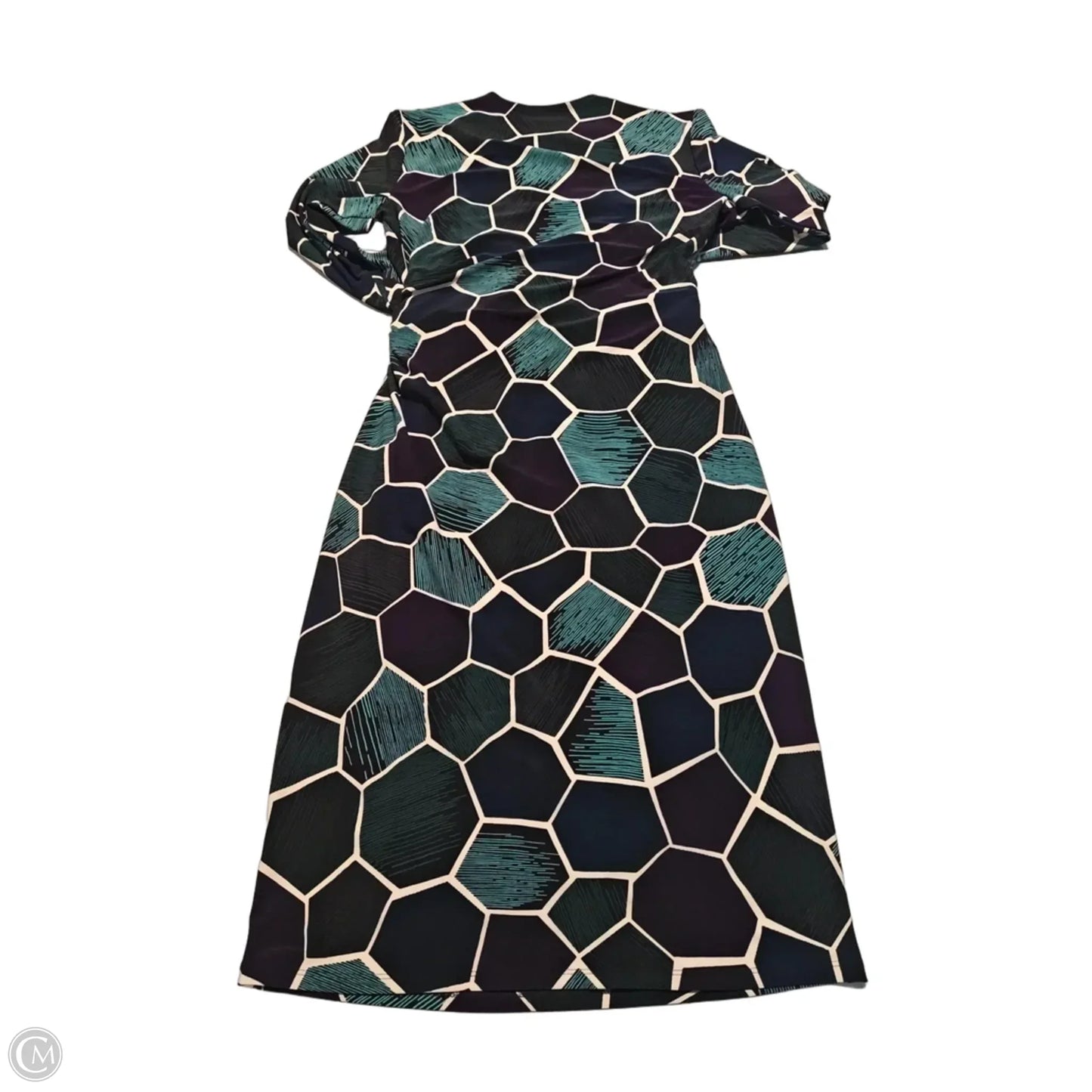 Dress Casual Midi By Anne Klein In Green, Size: M