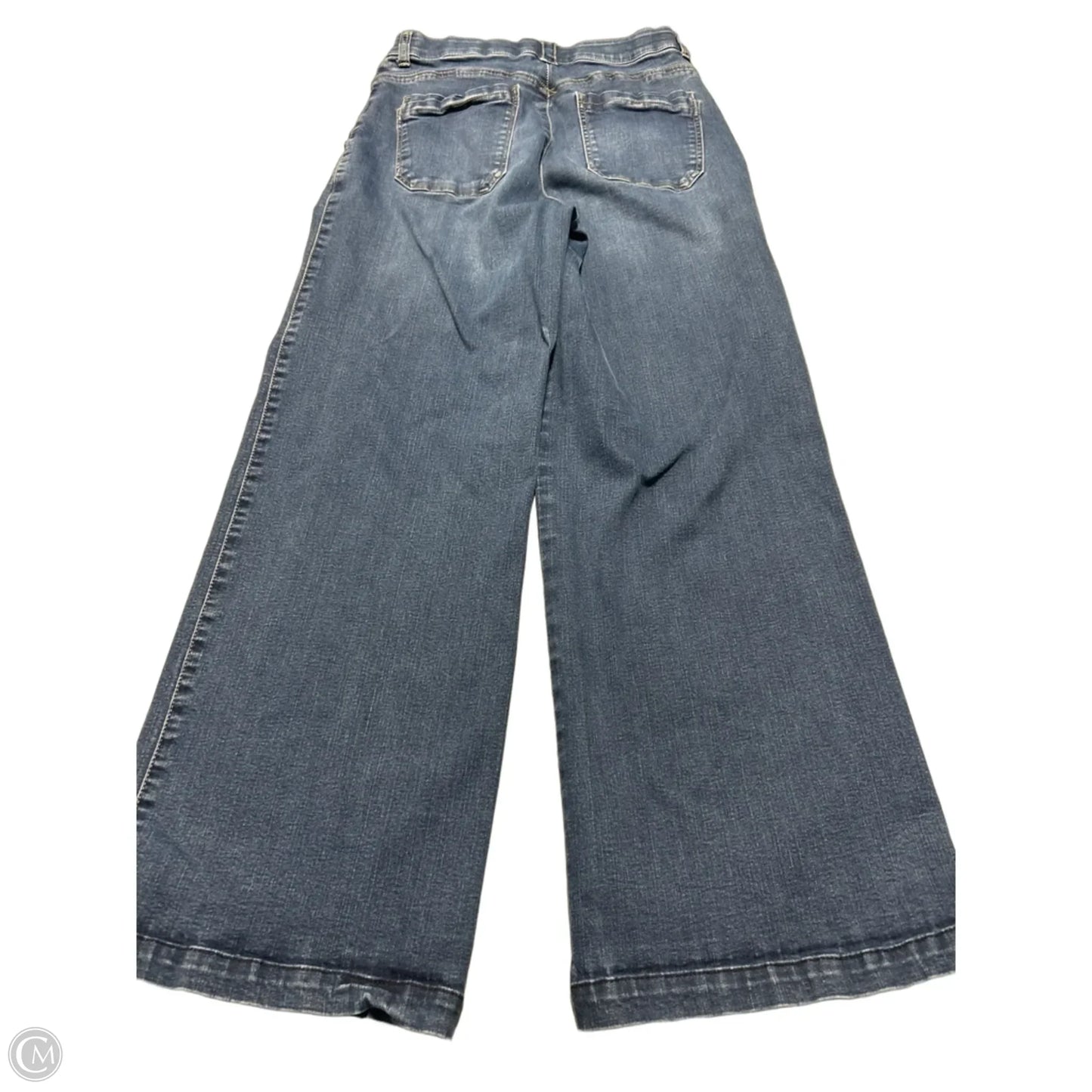 Jeans Wide Leg By Democracy In Blue, Size: 8