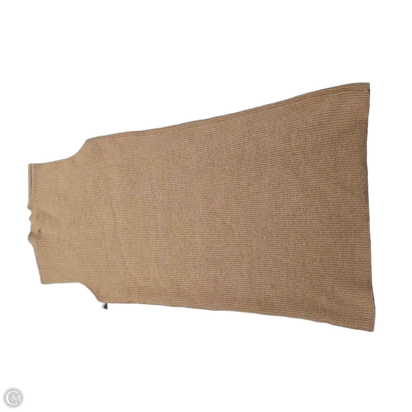 Dress Casual Midi By Cmb In Beige, Size: L