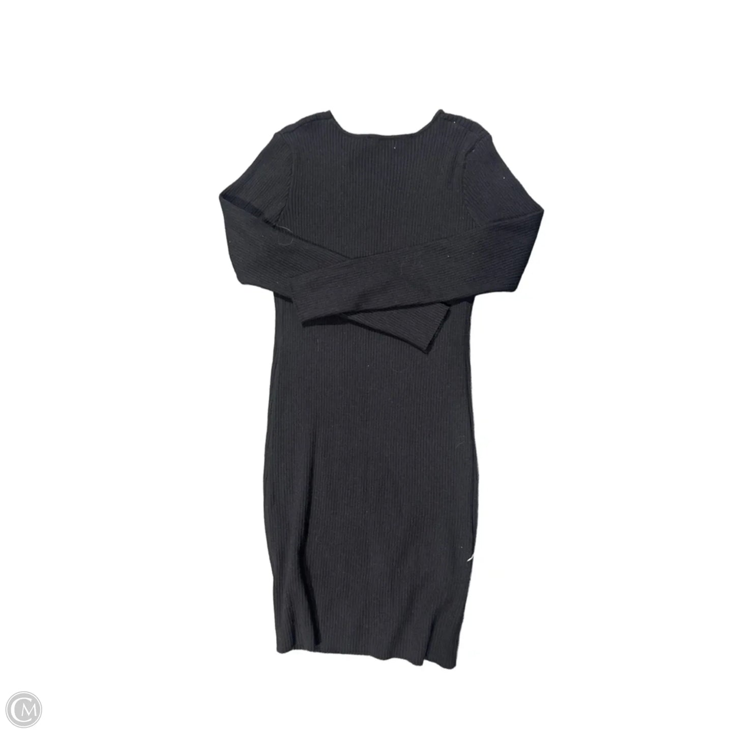 Dress Casual Midi By Cmc In Black, Size: L