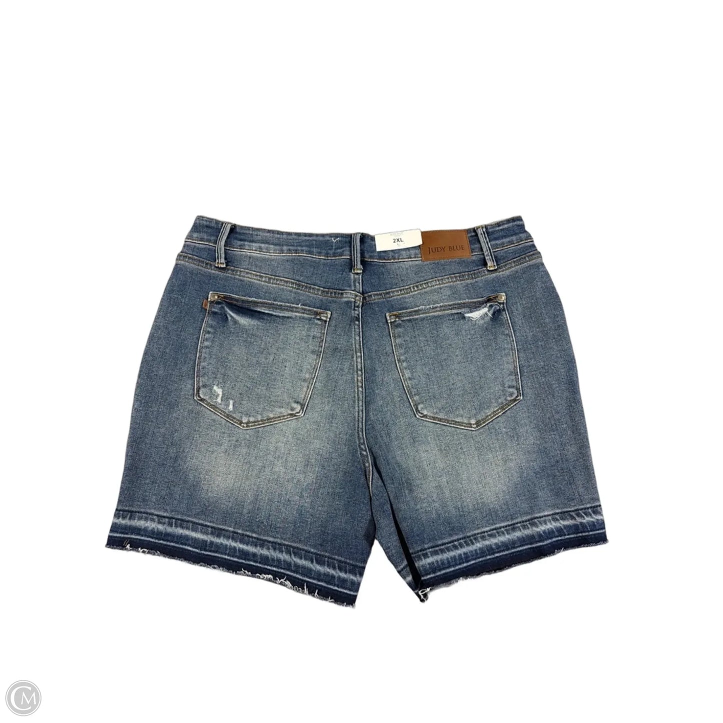 Shorts By Judy Blue In Blue, Size: 2x