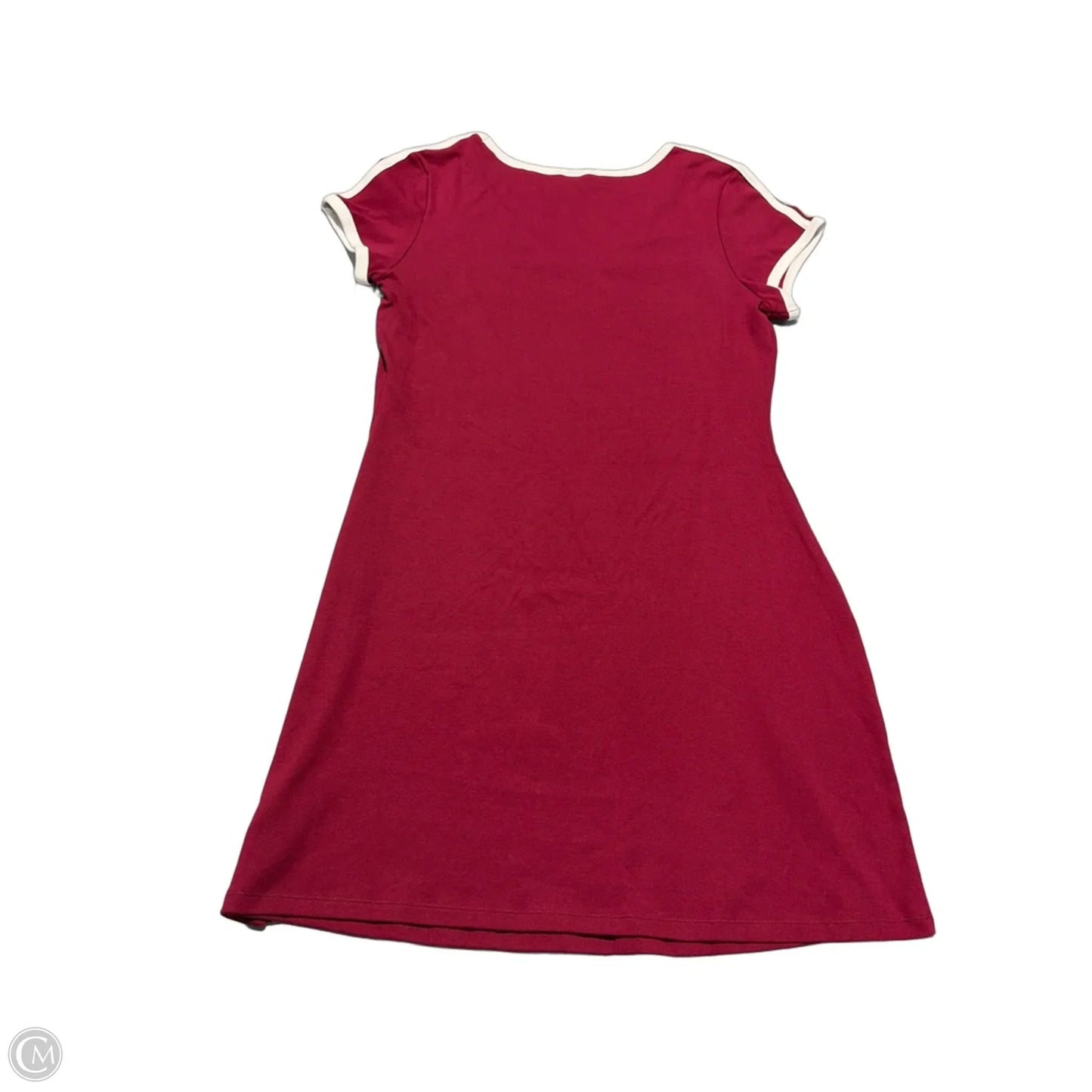 Dress Casual Midi By Wild Fable In Red & White, Size: Xxl
