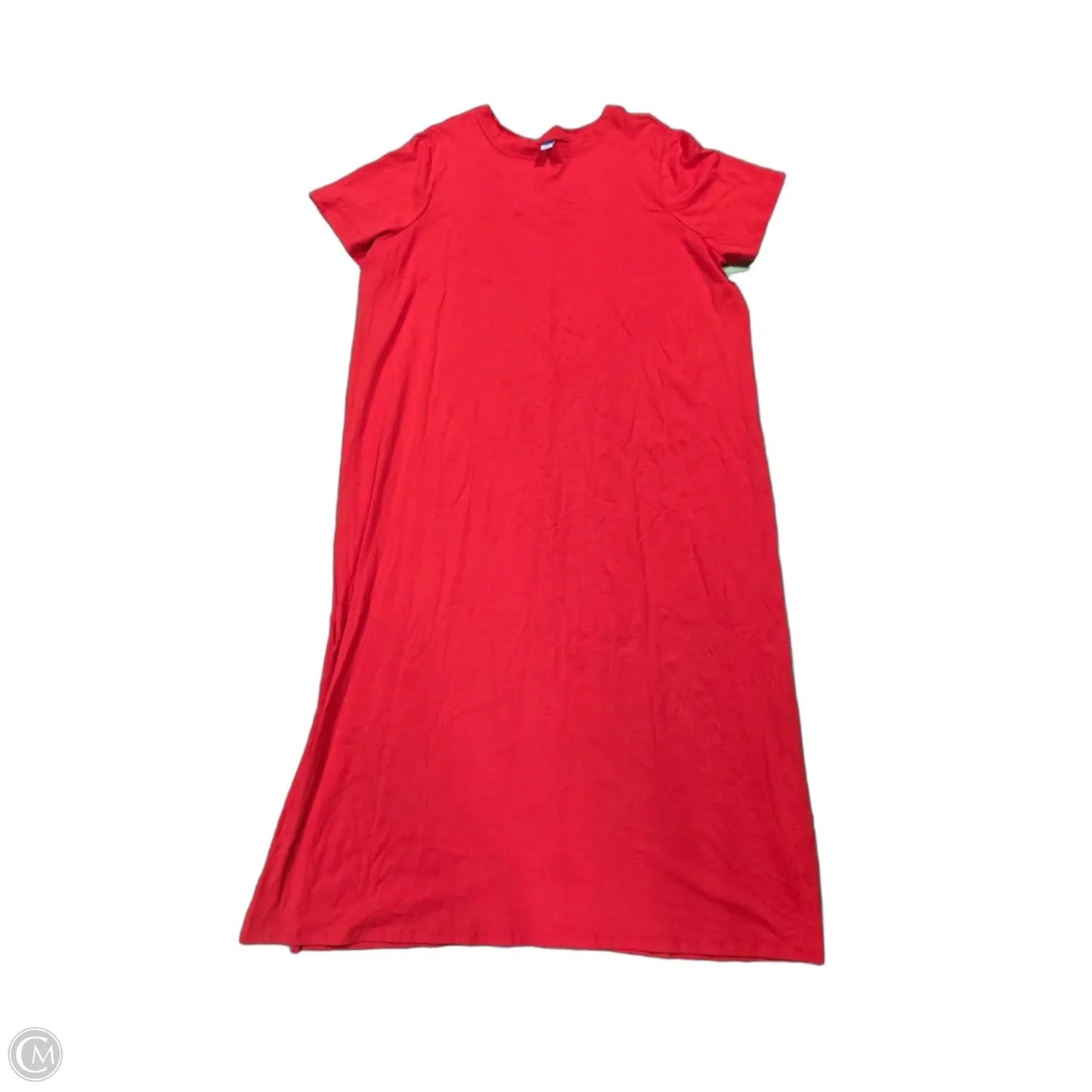 Dress Casual Maxi By Old Navy In Red, Size: 2x