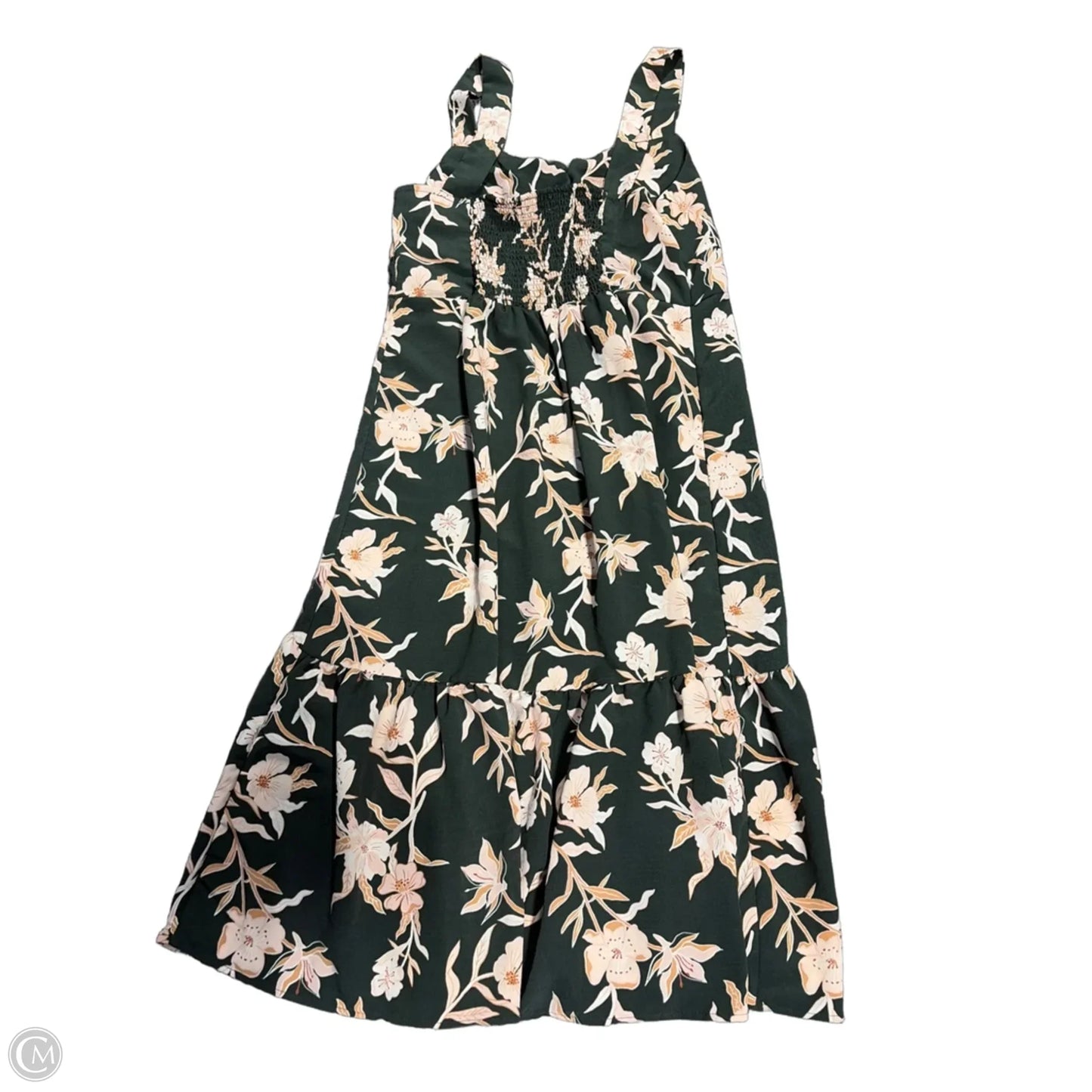 Dress Casual Maxi By Maurices In Floral Print, Size: Xl