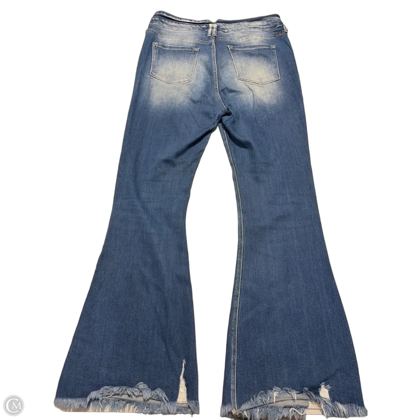 Jeans Flared By Kancan In Blue, Size: 12