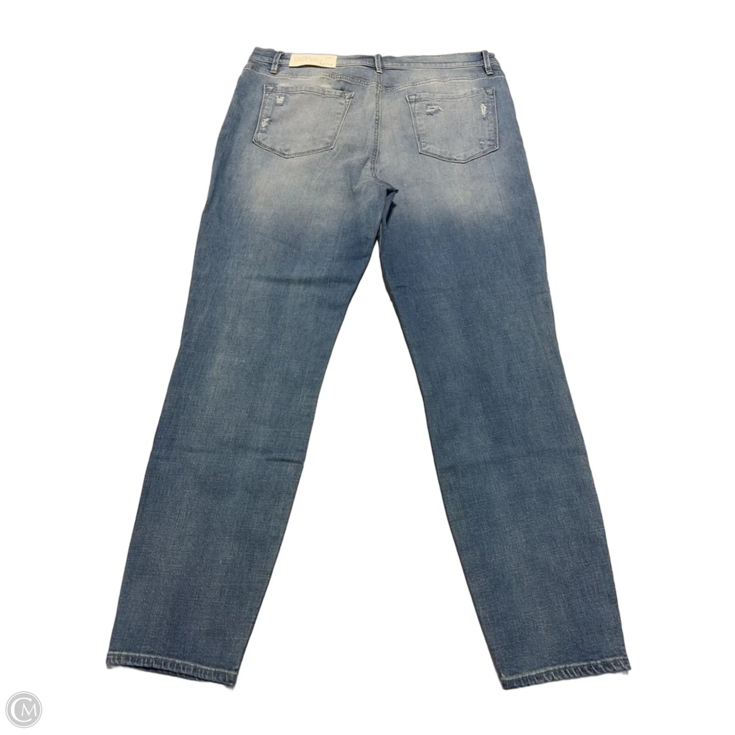 Jeans Straight By Loft In Blue, Size: 14