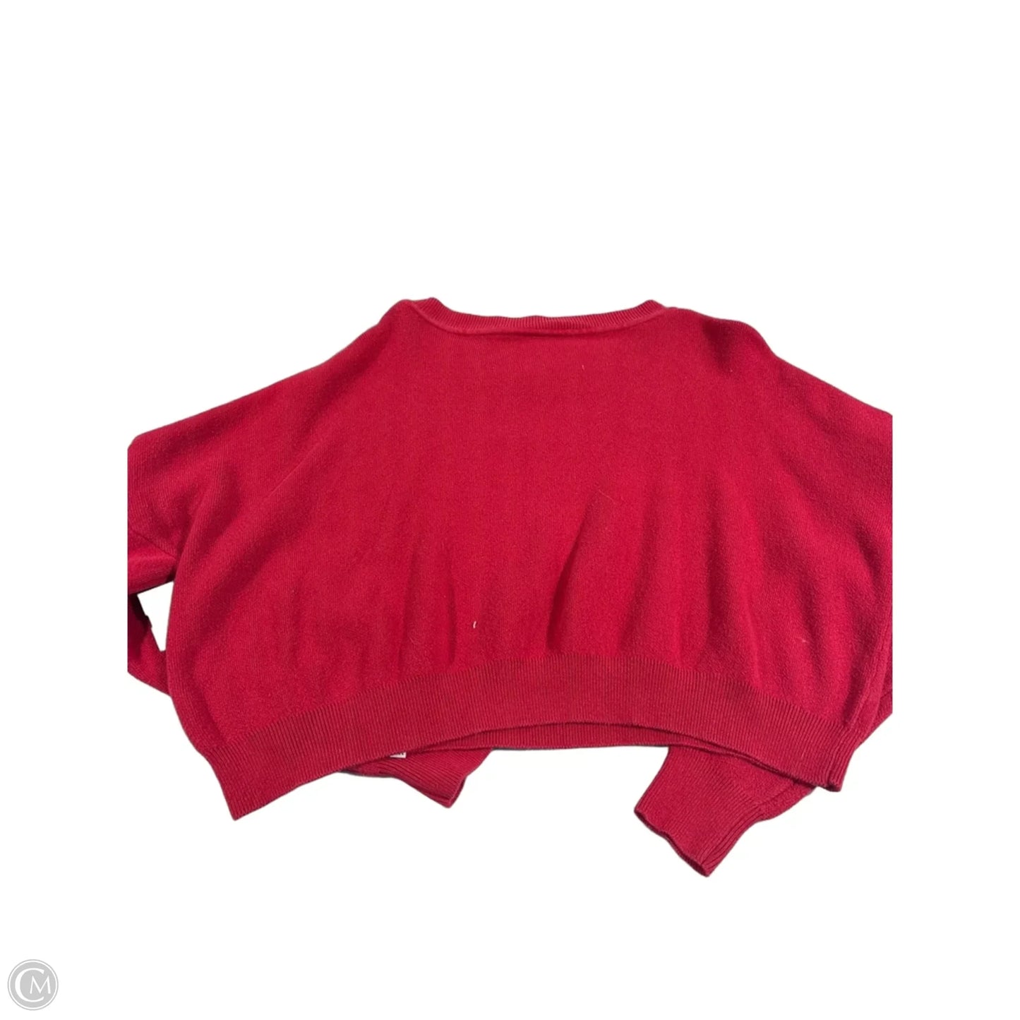 Sweater By Cmc In Red, Size: S