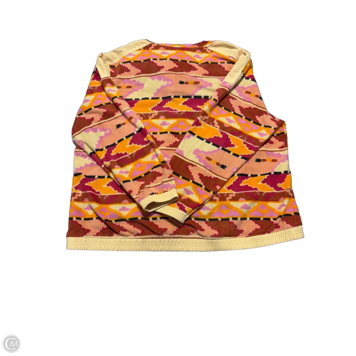 Jacket Fleece By Cmc In Yellow, Size: 2x