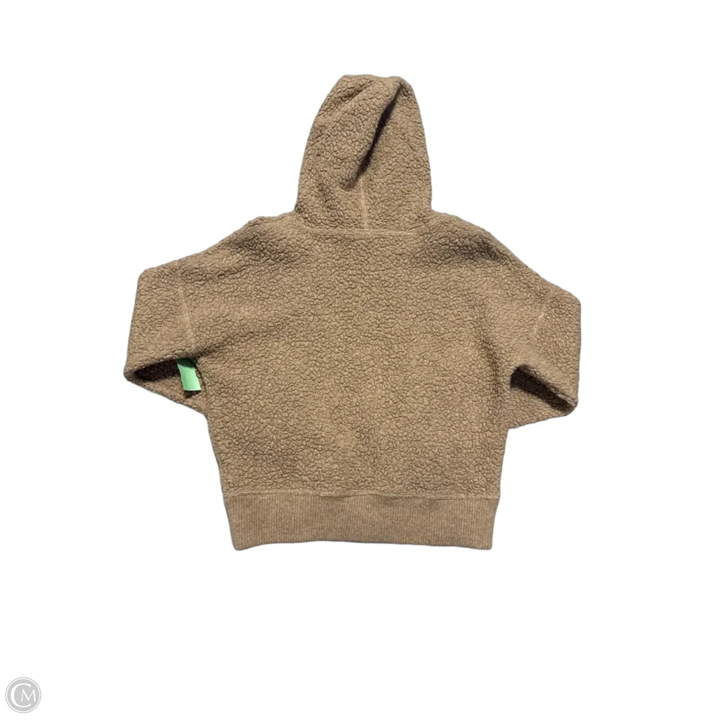 Sweatshirt Hoodie By The North Face In Tan, Size: M